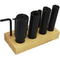thumbnail image 4 of ALL-CARB 1/4 In to 1-1/4 In Lathe Milling High Precision 8-Pack Expanding Arbors Set, 4 of 6