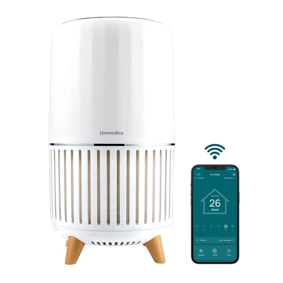Smart True HEPA Air Purifier with Air Quality Monitor & UV-C​