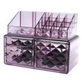 thumbnail image 2 of Estuche de maquillaje de gran tamaño, organizador de joyas de acrílico cosmético, caja de presentación, almacenamiento de maquillaje, 2 of 8