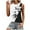 Black Tank Top for Women _v, variant on GNFQXSS Womens Crew Neck Tank Top Color Block Sleeveless Tunic Casual Streetwear Lightweight Flowy Summer Top Black L