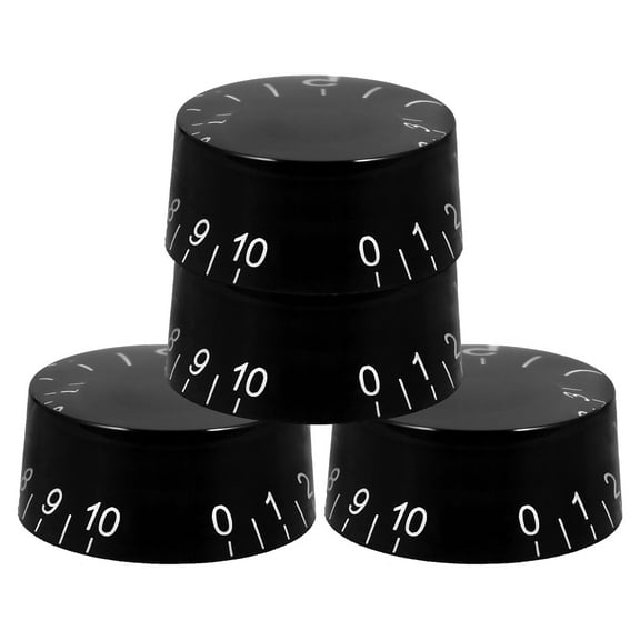 unbranded  4 Pcs Electric Guitar Accessories Bass Strap Tuner Clip Guitars Black