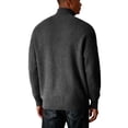thumbnail image 2 of Men's Ribbed Knit Henley Sweater Long Sleeve Button Neck Casual Pullover Top, 2 of 4