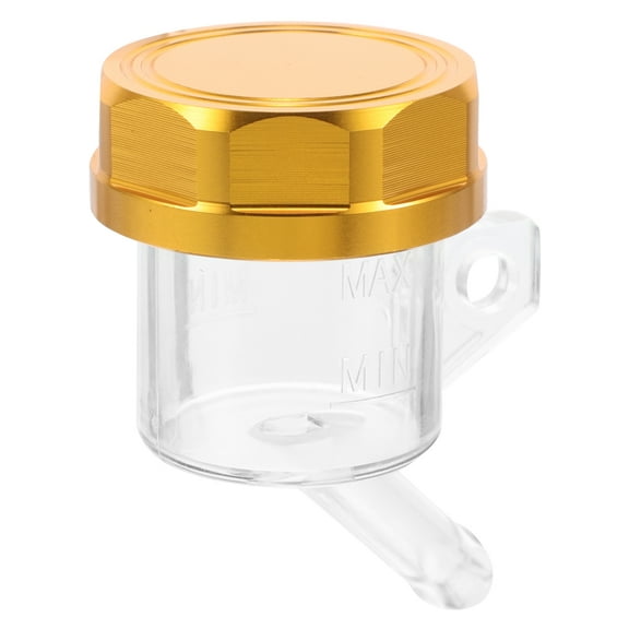 Worgeous Universal Rear Brake Master Cylinder For Motorcycle Dirt Bike, And Atv Large Oil Reservoir With Cap Foot Brake Pump Hydraulic Brake System Modification Parts