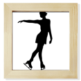 thumbnail image 1 of Modèle de Sport de Patinage Féminin Hiver Carré Cadre Photo Mur Affichage de Table, 1 of 3