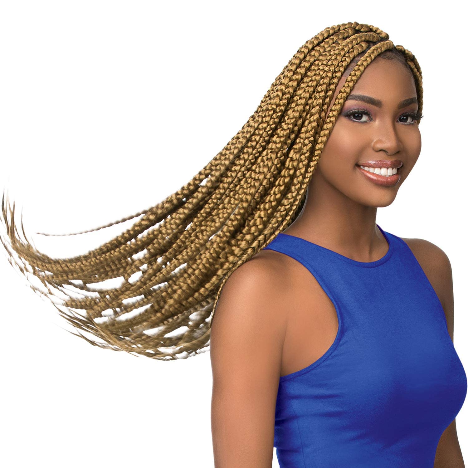 Ruwa Prestretched Braiding Hair - 3X 24 Inch Water Kanekalon Fast Dry Synthetic Braid In Hair Extensions - 3X RUWA 24 Inch (3 Pack, SM1B/350)