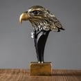 thumbnail image 4 of Esculturas de águila, escultura de animales, decoración del hogar, estatua de pájaro, figura de águila, estatua de águila, para decoración de baño y, 4 of 9