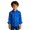 V133-Blue, variant on WhouRiu Boys Casual Long Sleeve Shirt Solid Color Button Up Shirts Kids Fall Fashion Tops 4-16 Years