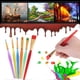 thumbnail image 1 of pinceles Juego de pinceles de pintura, 6 piezas profesional para acuarela pintura acrílica al óleo Ecomeon no, 1 of 6