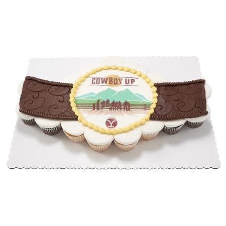 Yellowstone Cupcake Cake