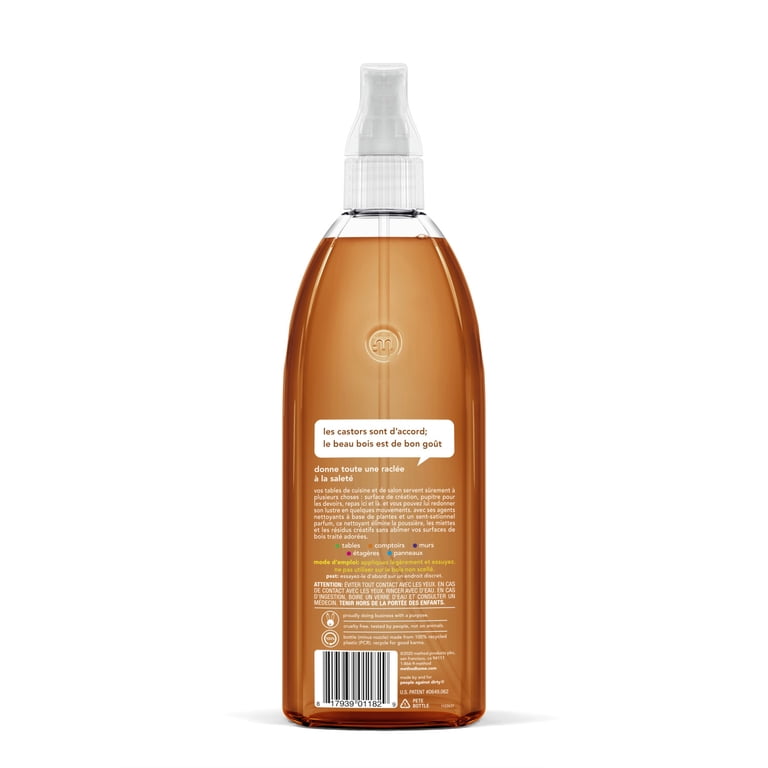 Method Daily Wood Cleaner, Almond, 28 fl oz photo 2
