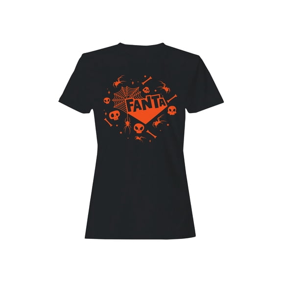Officially Licensed Fanta Halloween Spooky Spider Women's T-shirt