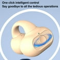 thumbnail image 5 of Open Ear Clip Headphones, Wireless Earbuds Bluetooth 5.3, Playback Stereo Noise Cancelling Earbud , Over-Ear Earhooks Ear Buds Waterproof Headset for Running Gym, 5 of 8