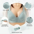 thumbnail image 3 of JANDEL Easy On Front Closure Wireless Comfort Bra for Women, Wireless Cotton Sleep Bras, Size 80/36-100/44, 3 of 9