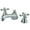 Polished Chrome, variant on Kingston Brass KS4472AX 8 in. Widespread Bathroom Faucet, Polished Brass