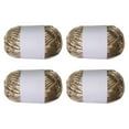thumbnail image 2 of 4 piezas de hilo metálico para camiseta, para tejer a ganchillo, para bolso, para manualidades Rosa dorado, 2 of 9