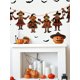 thumbnail image 5 of Decoraciones Pared Bruja Espantapájaros Calabaza Vintage Hugtrwg para Oficina en Casa, 5 of 9