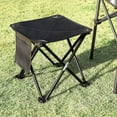 thumbnail image 4 of Guozer Portable Stool 1PCS Small Folding Chair Travel Chair Small Camping Chair Hiking Chair Portable Lightweight Fishing Chair, 4 of 8