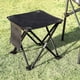 thumbnail image 4 of Taburete plegable portátil Silla de camping ligera | Silla de pesca plegable para exteriores | Tela Oxford | Marco robusto y engrosado | 33x33x33cm | Asiento Transpirable Grande | Bolsa de, 4 of 8