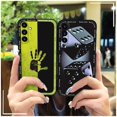 thumbnail image 2 of LYM-Phone Case For Samsung Galaxy A15, Cartoon Phone Protector Durable Anti-dust Fashion Design Shockproof Full wrap TPU Cute Anti-knock Protective Silicone Waterproof Back Cover, 2 of 9