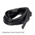thumbnail image 3 of REGALWOVEN U Channel Edge Trim, Rubber Guard Seal Strip Edge Protector Flat Fit for Edge 5/32'x 43/64'x 8.2ft, 3 of 6