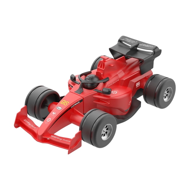 Modèle de Voiture Jouet de Simulation de Course de Formules Rouges pour Enfants Voiture pour Enfants Cadeau d'Anniversaire Cadeau de Noël
