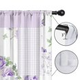thumbnail image 4 of Blackout Kids Curtains,Pioneer Flower Floral Print Pattern Childrens Insulated Curtains Set Of 2,Bedroom Essentials,Toddler Room Decor 42"x84", 4 of 5
