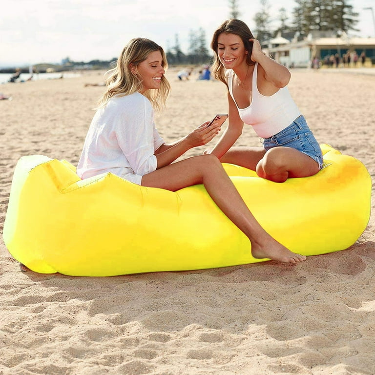 Silensys Inflatable Lounger Air Sofa Hammock Portable Waterproof Leak Proof Design the Best Inflatable Sofa for Camping and Hiking Ideal for