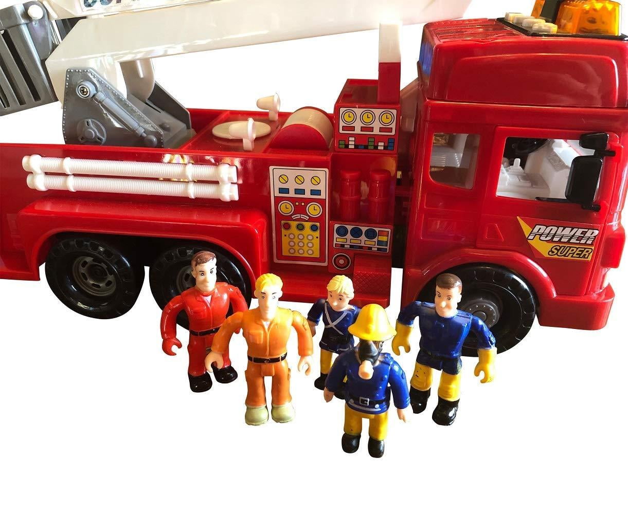 big red fire truck toy
