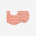 thumbnail image 4 of Home Weavers Essence Microfiber 2-Piece Bath Rug Set, 18" x 18", 20" x 20", Coral, 4 of 4