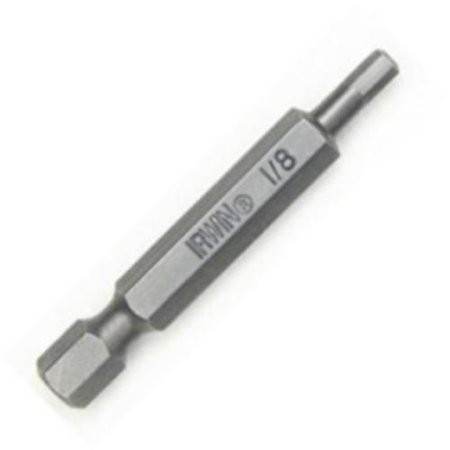 

Hanson 93419 Power Bit 3/16 In. Hex Head 1/4 In. Hex Shank With Groove 1-15/16 In. Long [bulk]