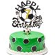 thumbnail image 1 of Cake topper FUNCANDLE de fútbol con glitter dorado para 7.º cumpleaños, 1 of 7