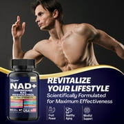 Zoyava NAD+ Supplement Blend with Berberine, Resveratrol, Milk Thistle, Green Tea, 14-in-1 Formula, 60 Capsules