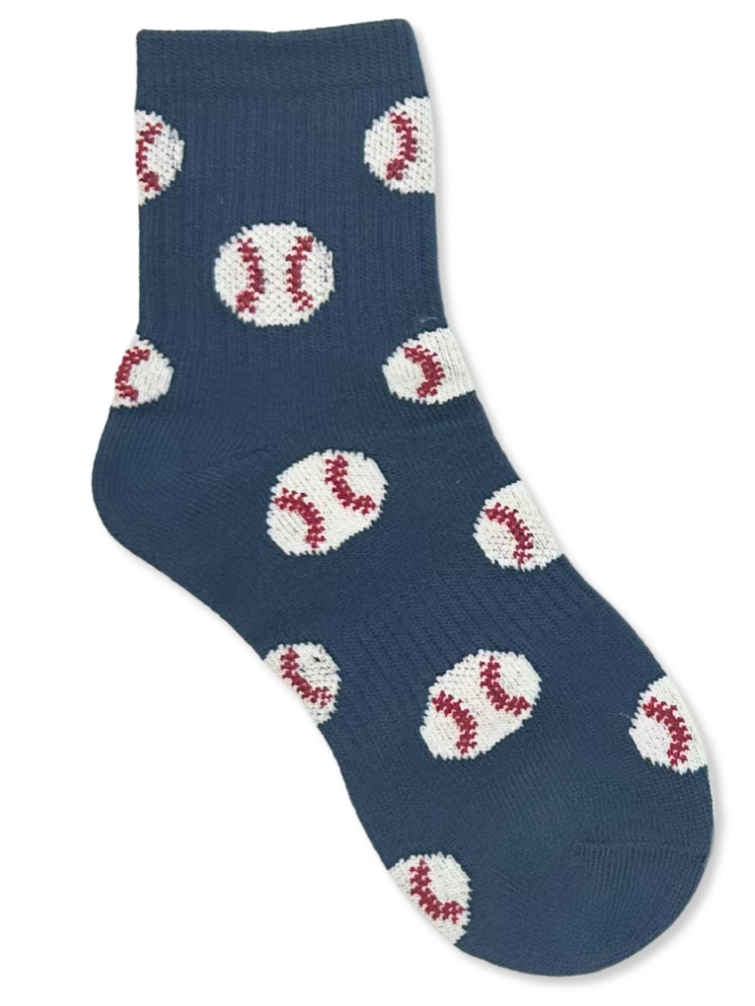 Wonder Nation Boys Sport Balls Mid-Crew Socks, 6-Pack, Sizes S-L
