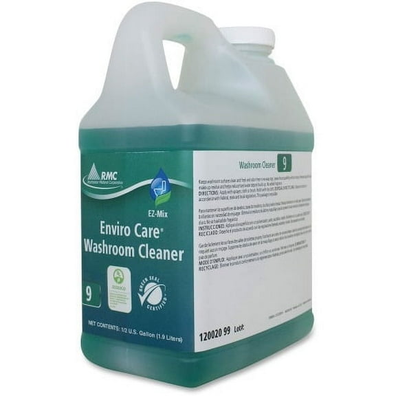 RMC Enviro Care Washroom Cleaner Concentrate - 64.2 fl oz (2 quart) - 4 / Carton - Green