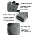 thumbnail image 3 of SNNROO Gants Chauffants Électriques USB pour Mains Écran Tactile Ajustables Gants d'Hiver pour Hommes et Femmes Gris, 3 of 8