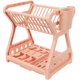 thumbnail image 1 of Beige Double Layer Storage Tray for Kitchen and Home Made of Plastic Suitable for Various Small Items 7.87x4.92x2.36 Inches, 1 of 4