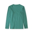 thumbnail image 2 of Ma Croix Mens All Natural Cotton Vintage Dye Lightweight Printable Long Sleeve Tee Shirt, 2 of 3