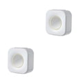 thumbnail image 4 of Billuyoard Cubierta de alimentos Bolsa desechable Caja de almacenamiento Caja de pared Plástico sin perforaciones Reutilizable Organizadores de Blanco 2Conjunto, 4 of 6