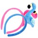 thumbnail image 3 of 2pcs Adorable Cartoon Flamingo Hairband Girls Party Use Headdress Face Washing Headwear, 3 of 4