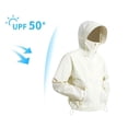 thumbnail image 2 of Summer Mens Sun Protection Jacket Hooded Long Sleeve Plus Size Sun Hoodies Lightweight Coats Summer Casual Outdoor Hiking Fishing Sun Protection Clothes with Pockets, 2 of 7