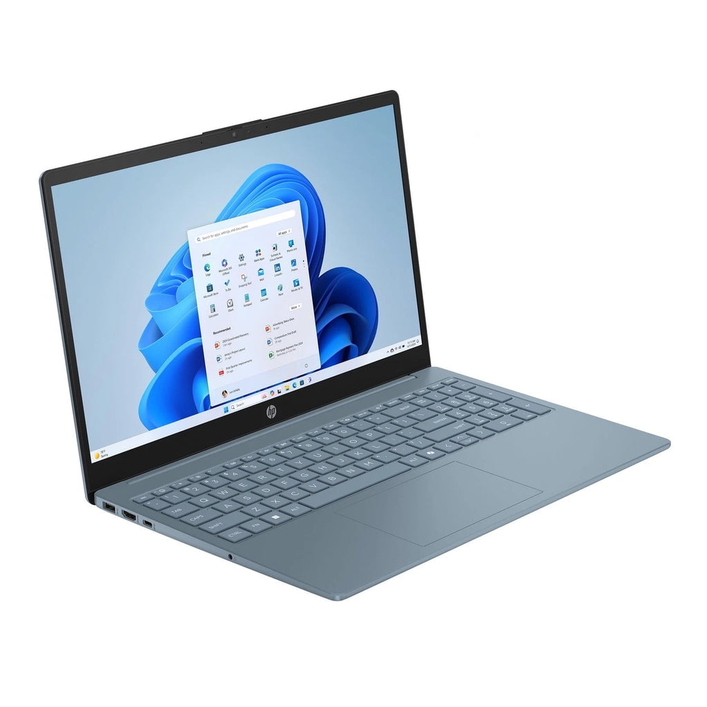 HP 15.6" Laptop Intel N-Series N200 4GB RAM 128 GB Flash Memory Moonlight Blue (15-fd0082wm)