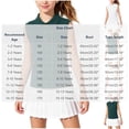 thumbnail image 4 of Odeerbi Niñas Golf Tank Tops Color Sólido Botón de Solapa Sin Mangas Uniforme Escolar Con Bolsillo, 4 of 9