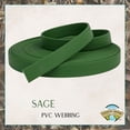 thumbnail image 4 of Country Brook Design® 3/4 Inch Sage PVC Webbing, 10 Yards, 4 of 7