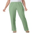 thumbnail image 1 of CHOK Women‘s Plus Size Elastic-Waist Soft Knit Pant - 24 W  Navy, 1 of 6