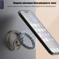 thumbnail image 3 of Foldable Double Sided Magnetic Cell Phone Stand,360° Adjustable Alloy Phone Holder for iPhone 17 16 15 14 13 Pro Max,Samsung Galaxy,All Smartphones,Decompression Fingertip Gyroscope, 3 of 8