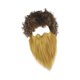 thumbnail image 2 of Conjunto de pelo y barba Fernando accesorios de disfraz bigote marrón, 2 of 8