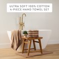 thumbnail image 3 of Noble Linens 4 pack Cotton Hand Towels, 3 of 14