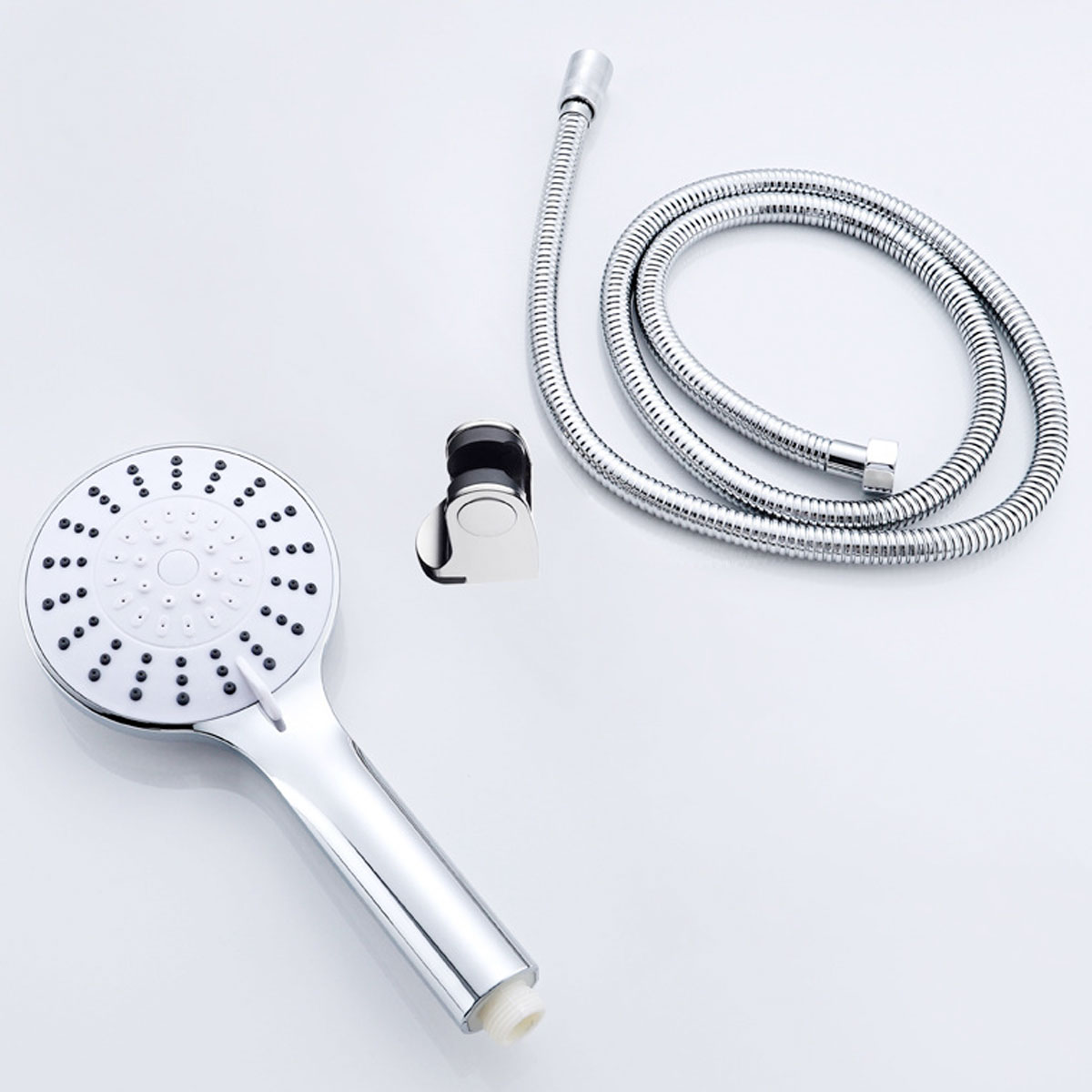 5 Mode Luxury High Pressure Shower Head with 78 Jets Long Hose Handheld