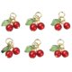 thumbnail image 1 of 6Pieces Lovely Pendant Fashion Keychain Charm Stylish Jewelry Finding Bracelet Pendant Jewelry Attachment for Jewelry, 1 of 5