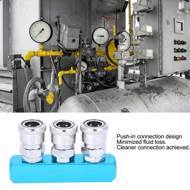Compresor Compresor De Aire Conector Rápido Tipo C Acoplador Rápido Componentes Neumáticos aleación De Aluminio